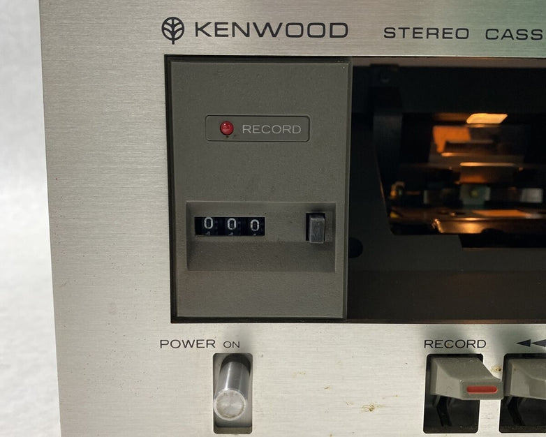 Kenwood KX-620 Stereo Cassette Deck NEEDS REPAIR