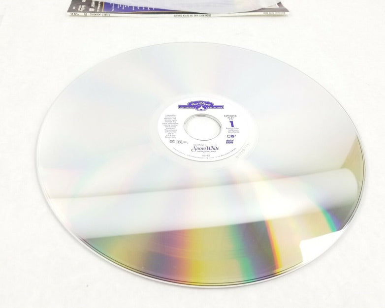 Snow White And The Seven Dwarfs Walt Disney’s Masterpiece LaserDisc