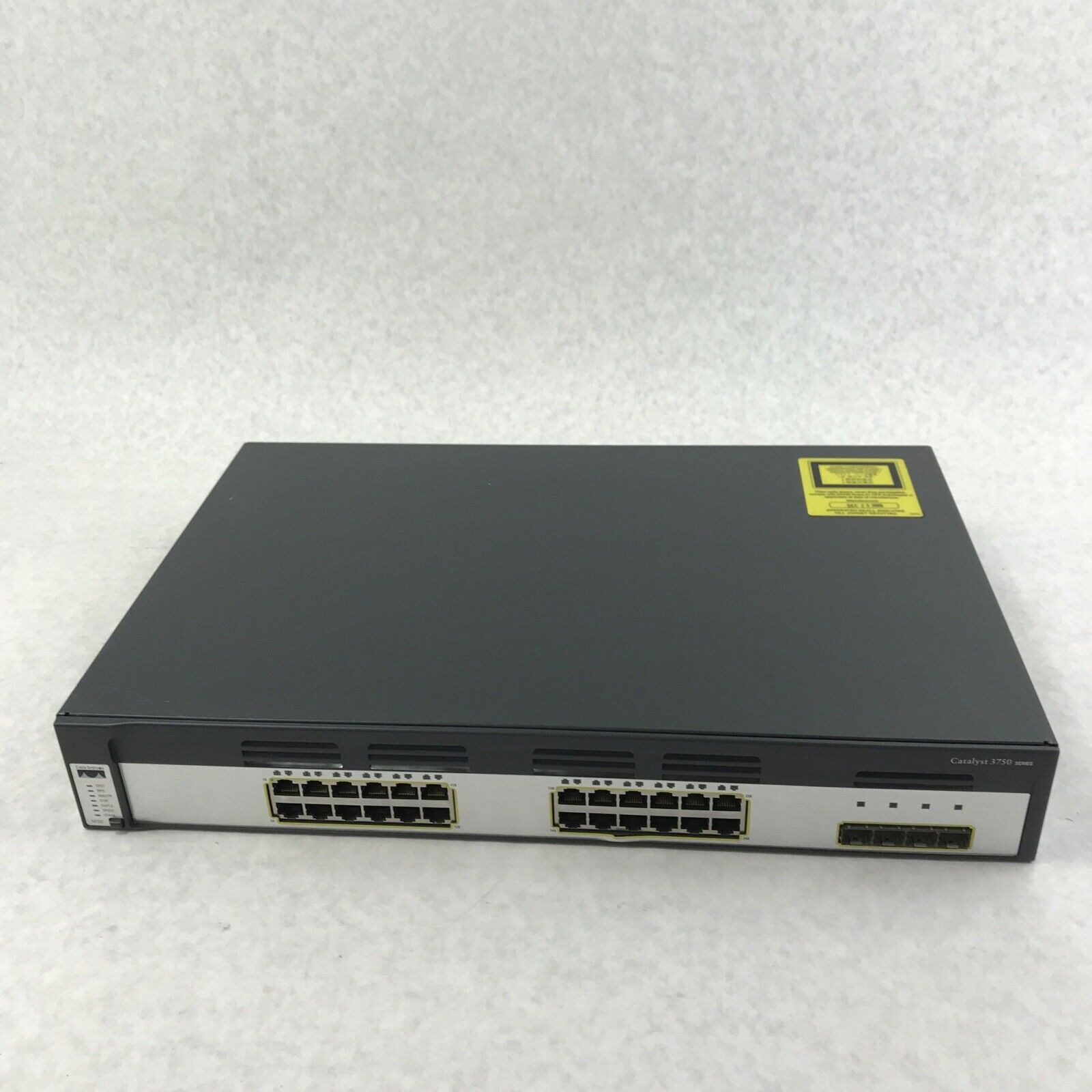 Cisco WS-C3750G-24TS-S 24-Port 1000 Base-T Gigabit Ethernet Switch RJ45