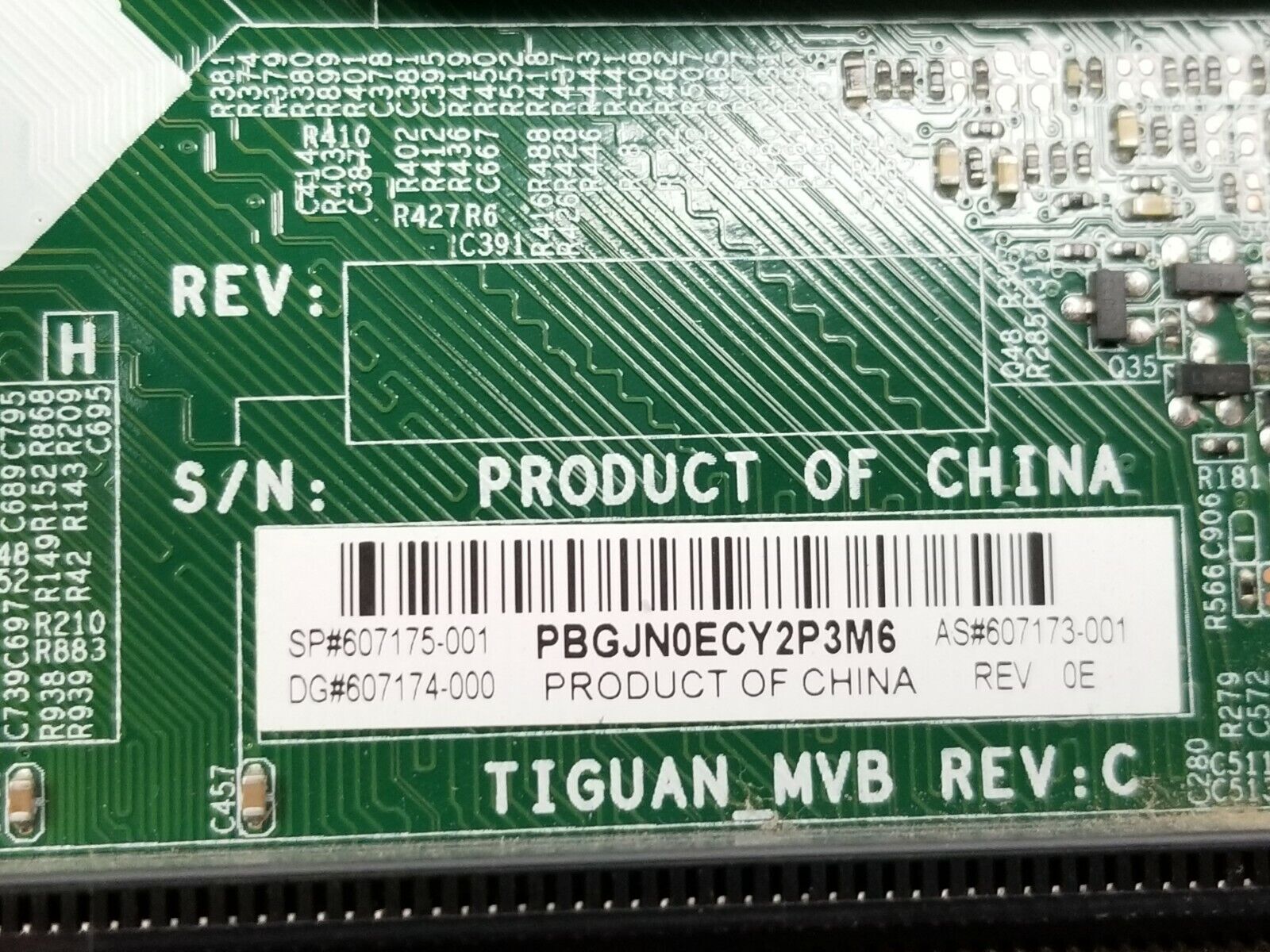 HP 607175-001 Systemboard HP pro 4000 SFF Intel Core 2 Duo E7500 2.93GHz 4GB RAM