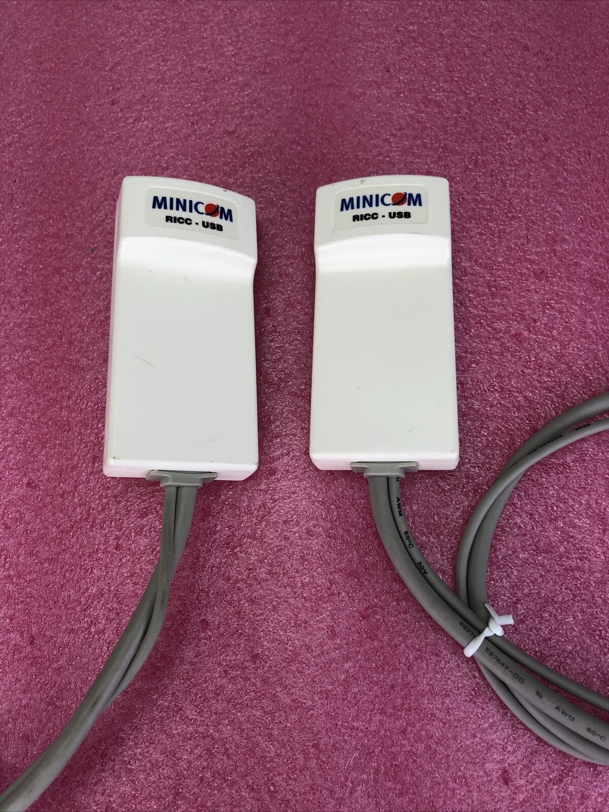 Lot of 2 MINICOM 1SU51020/R RICC - USB VGA REV 1.2
