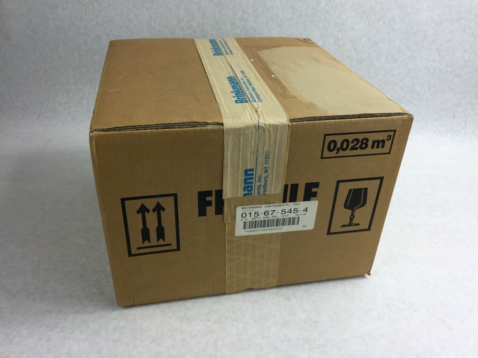 Brinkmann S.S. Bath Pan, CPL, 120v  015-67-545-4