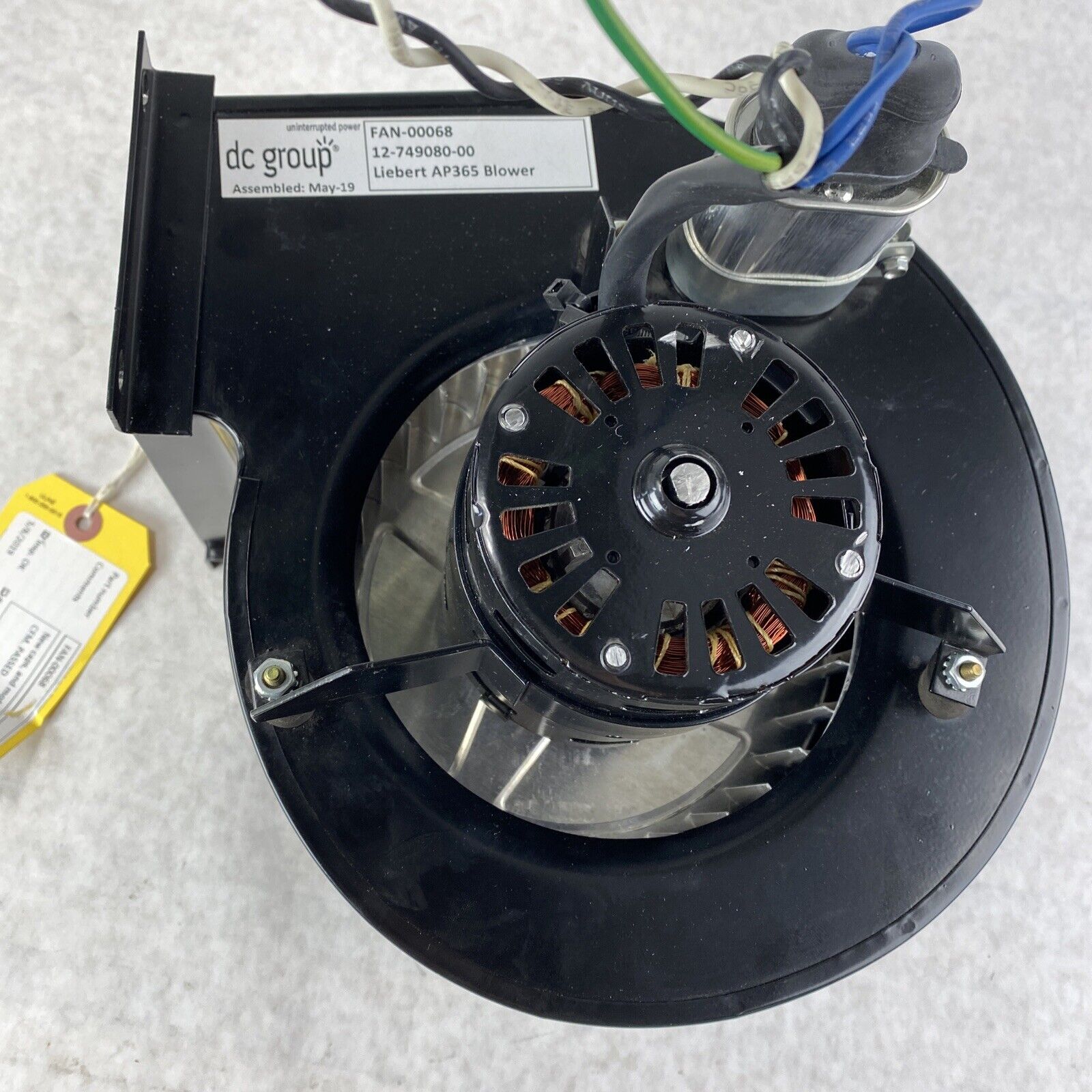 dc group FAN-00068 12-749080-00 Centrifugal Blower for Liebert AP365 KVA75