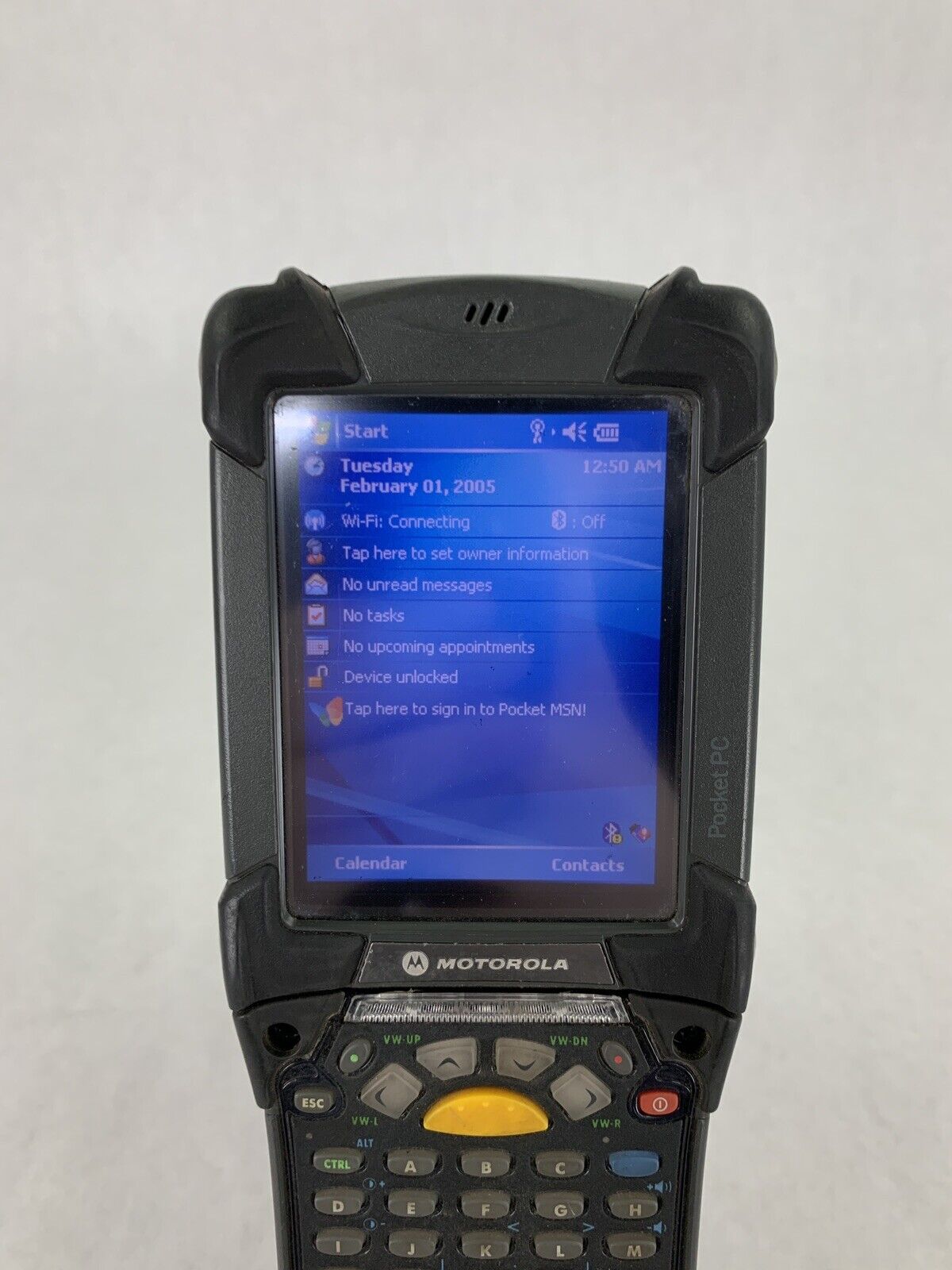 Symbol Motorola MC9090-GF0HJGFA6WR MC9090 Wireless Laser Barcode Scanner Tested