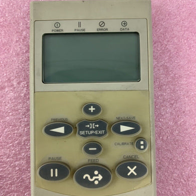 Zebra 105SL Plus Label Printer Control Panel MN 23800-15