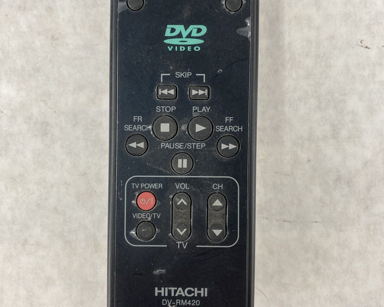 Hitachi DV-RM420 Remote Control for DV-P325U DV-P725U DV-RM420