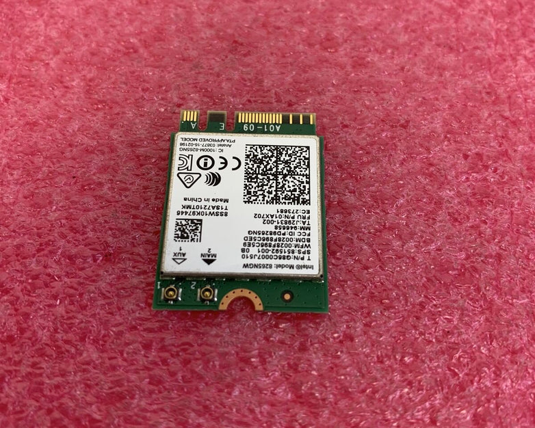 Intel 8265NGW Dual Band Wireless-AC Bluetooth WiFi M.2 Card