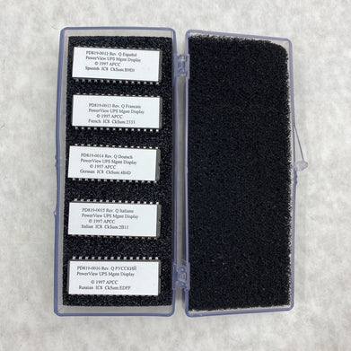 PowerView UPS Mgmt Display IC Language Chips PD819-0012 to PD819-0016