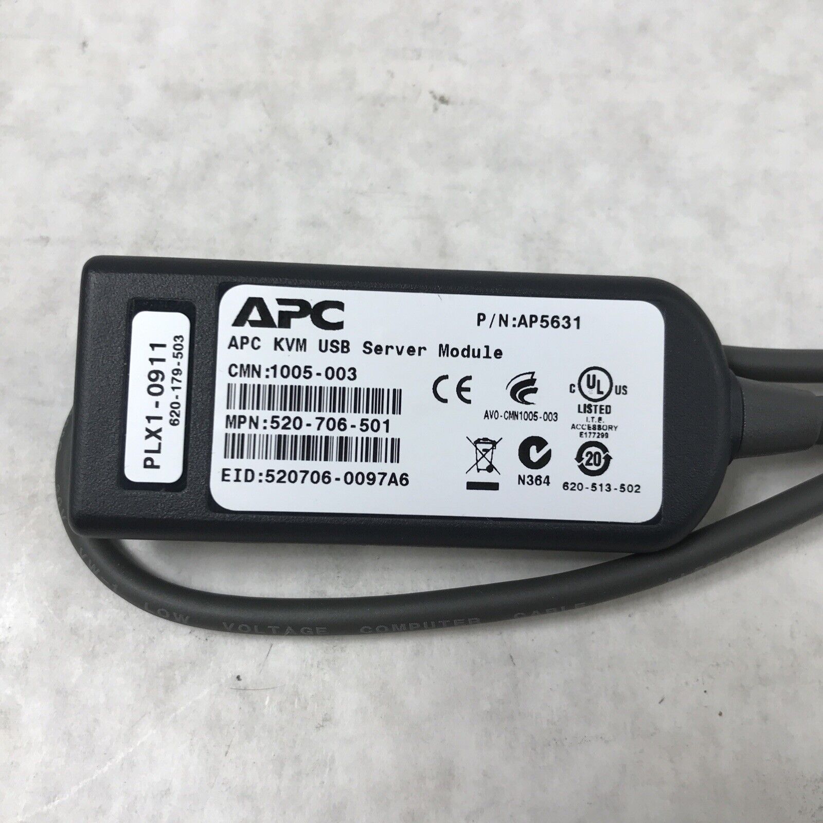 Lot of 10 APC AP5631 KVM USB Server Module 520-706-501 PLX1-1909