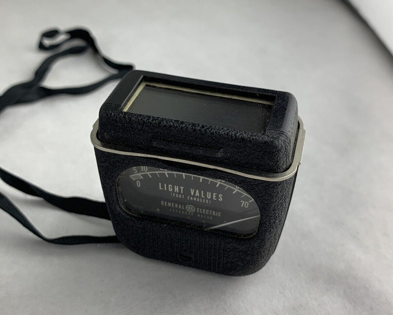 Vintage General Electric Exposure Meter 8DW58Y4 Light Values Photography Tested