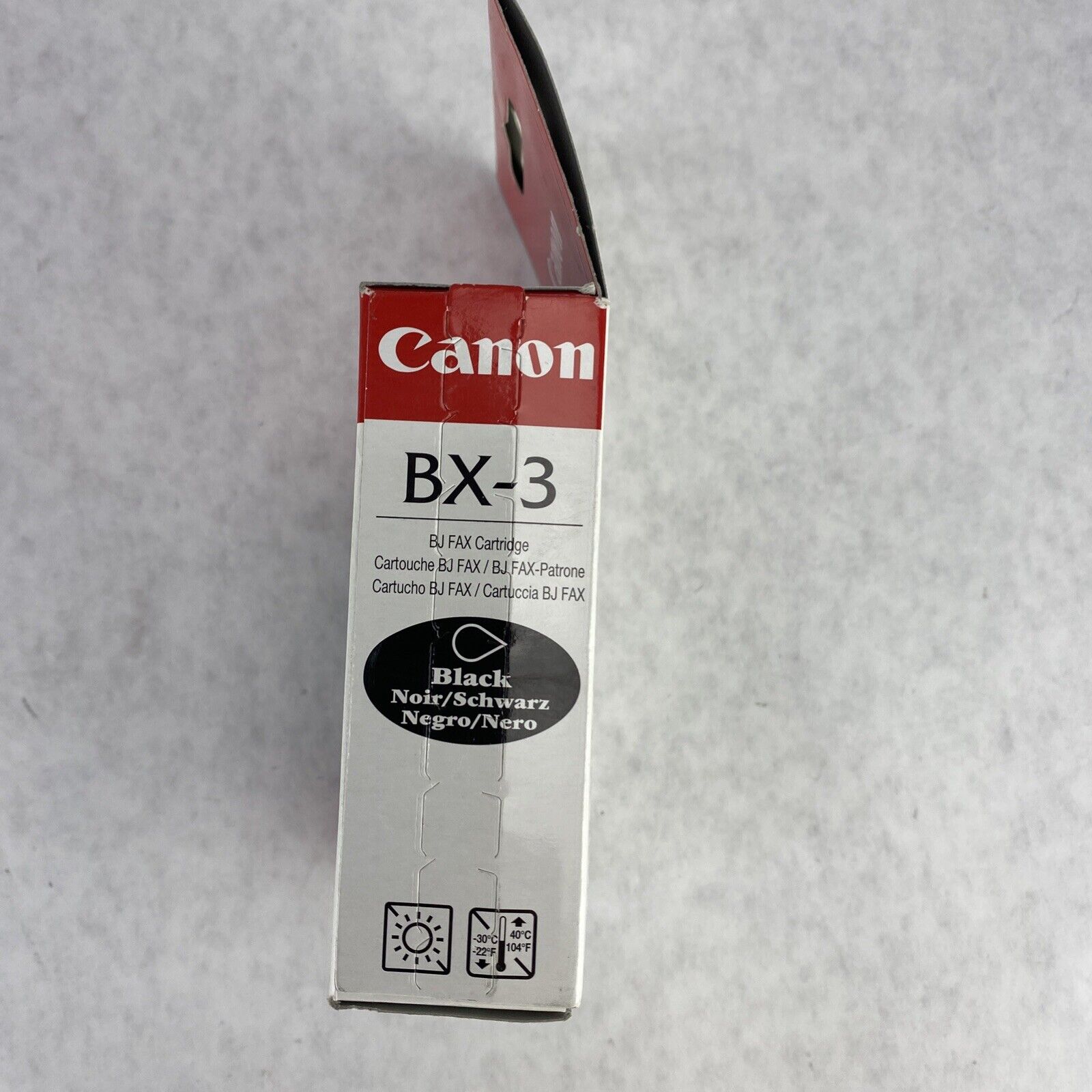 Canon BX-3 Genuine Black BJ Fax Inkjet Cartridge FAX-B100 B110 B820 B150 B155