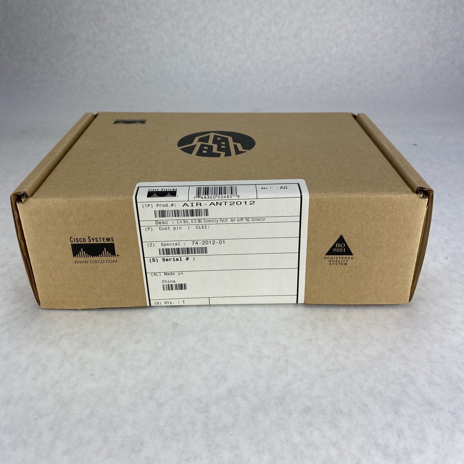 Lot of 5 Cisco Systems Air-Ant2012 2.4Ghz 6.5dBi 74-2012-01  800-24479-01