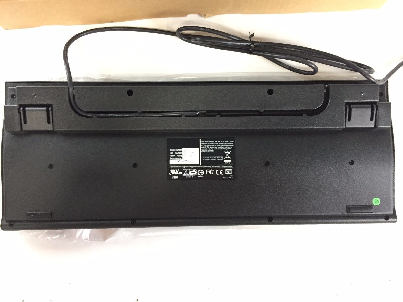 Wyse 901716-06L USB Keyboard Black US 104 Keys With PS2 Port Lot of (2)