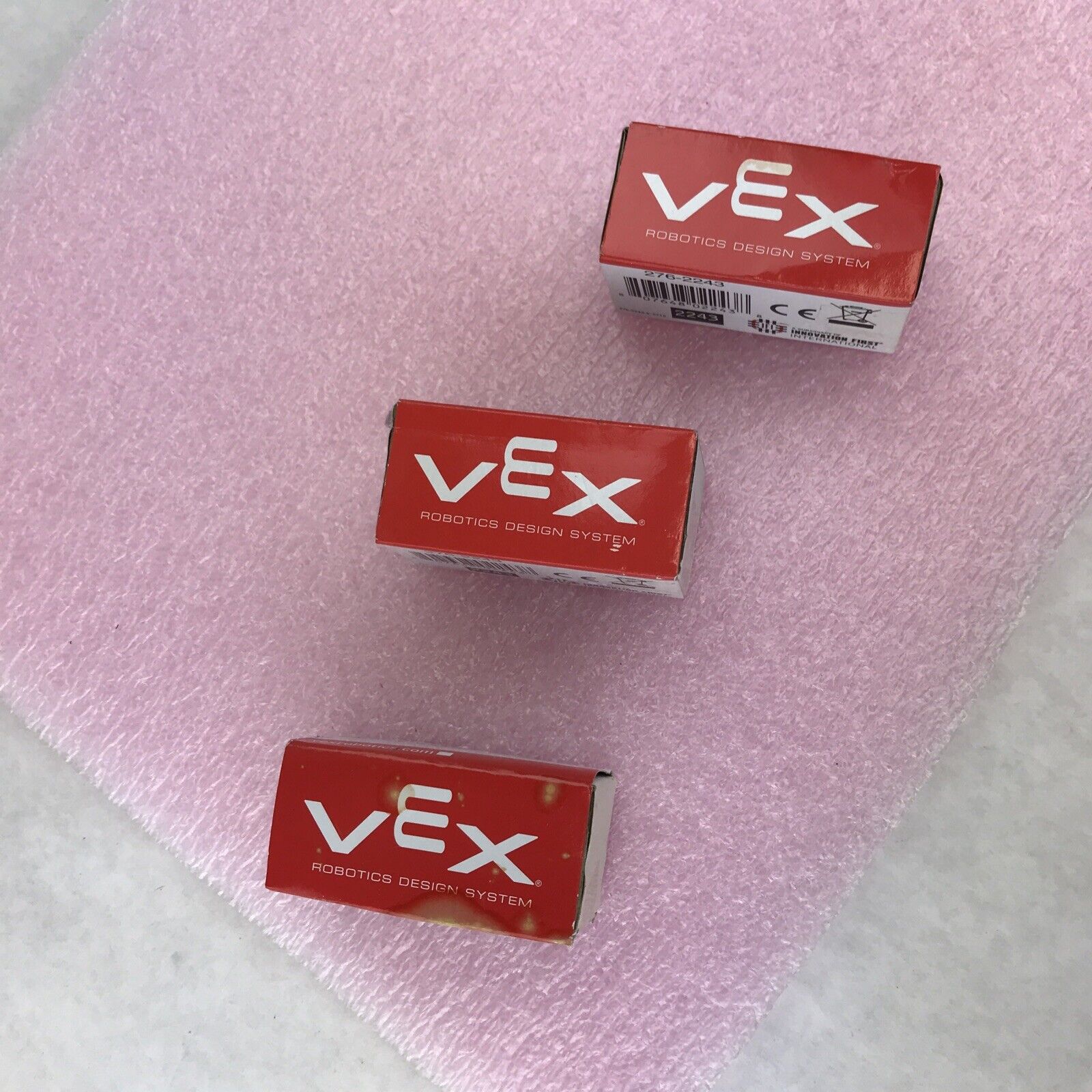 VEX Robotics #276-2243 VEXnet Backup Battery Holder  -  Lot of 3