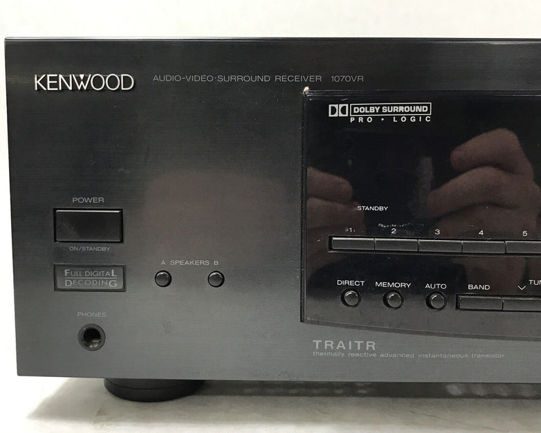 Kenwood 1070VR Audio-Video 5.1 Channel Surround Sound