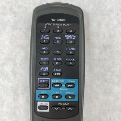 AIWA RC-7AS05 Genuine OEM Remote Control for Stereo CD System NSX-AVF77