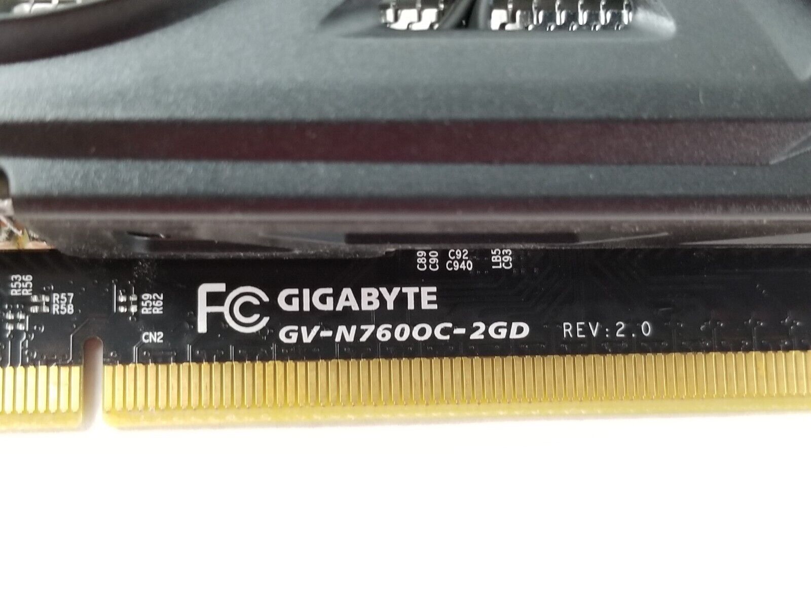 GIGABYTE Windforce nVidia GTX 760 OC 2GB GV-N760OC-2GD Parts Or Repair