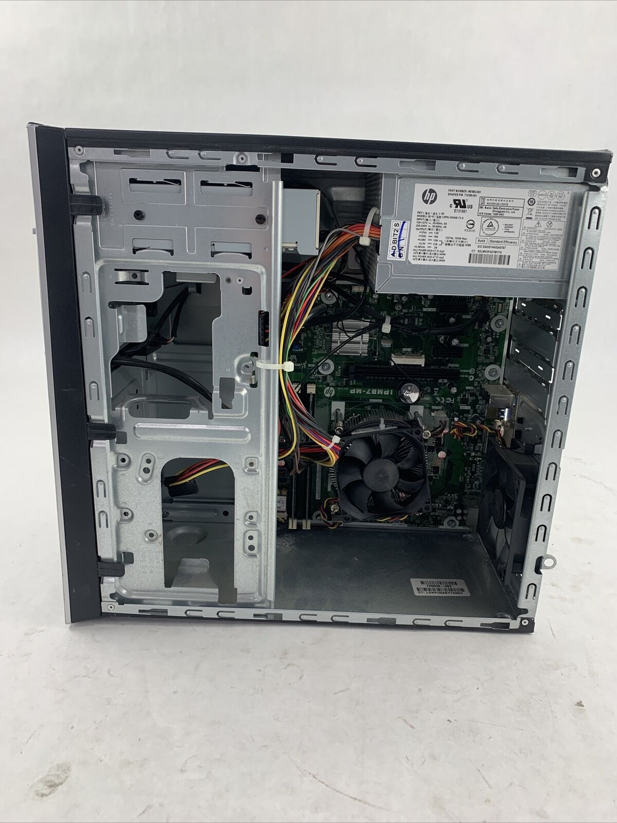 HP P2-1338 MT AMD E1-1200 1.4Ghz 4GB RAM No HDD No OS