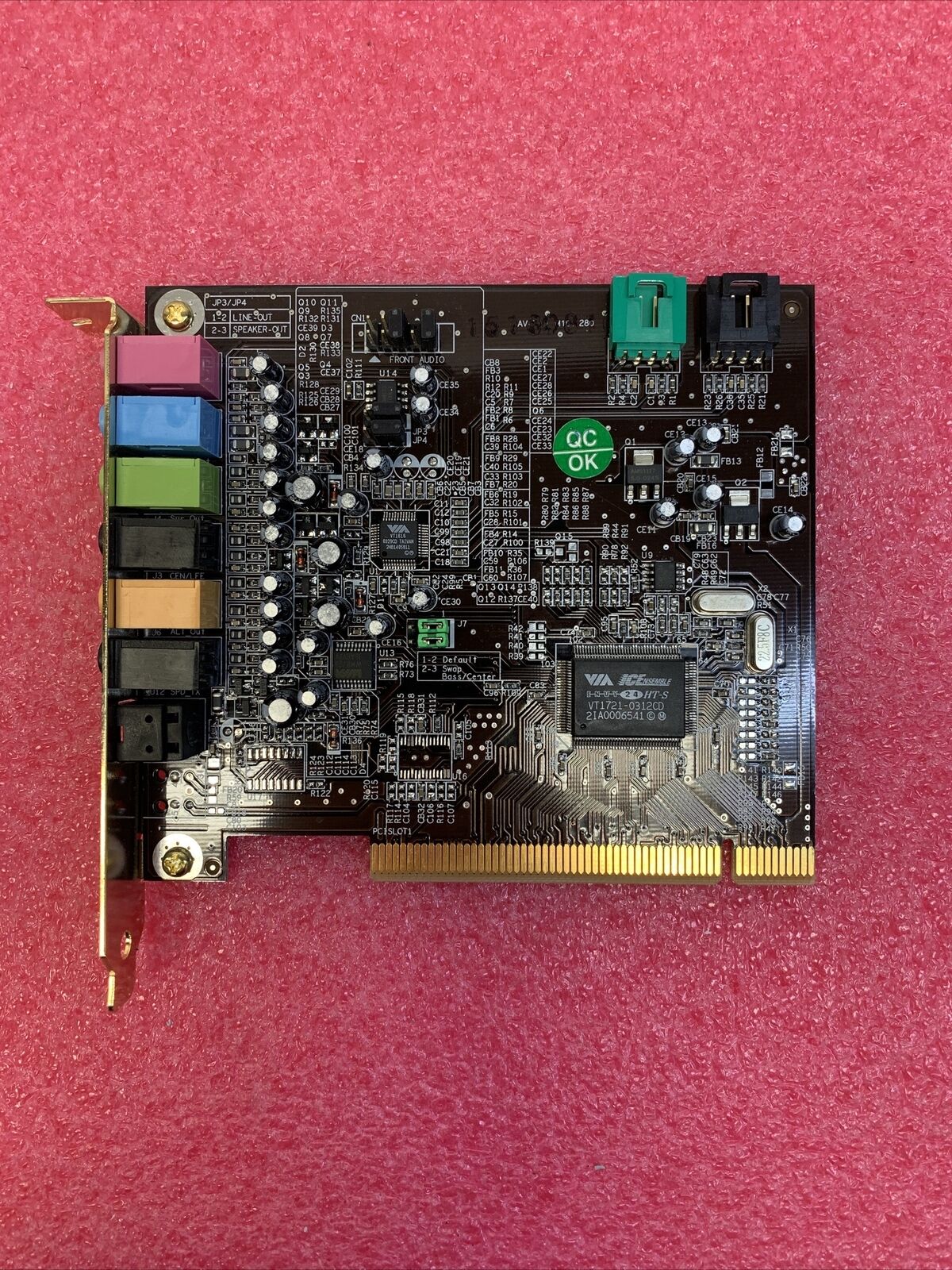 VIA VT1721 Envy24HT-S Audio Card PCI