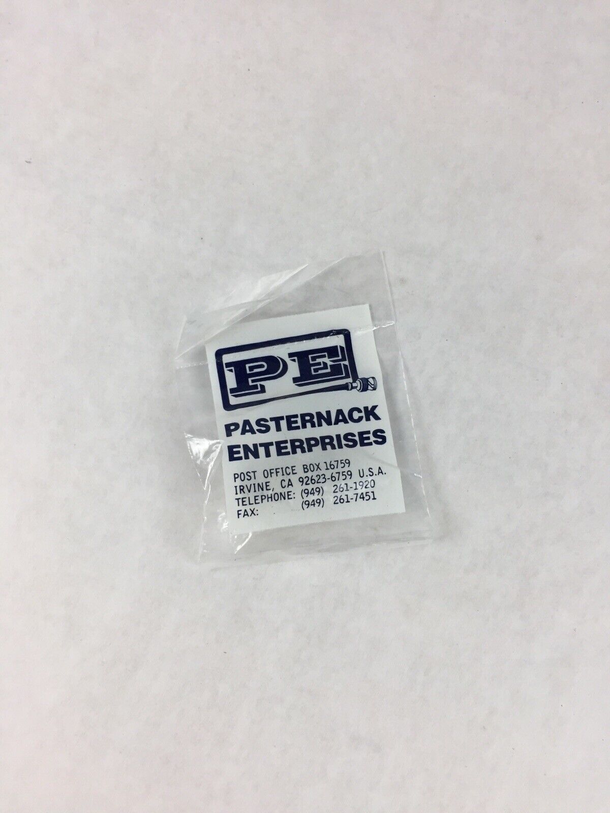 New Pasternack 20 dB - Brass Nickel BNC Male to BNC - 2 Watt - 4 GHz - PE7049-20