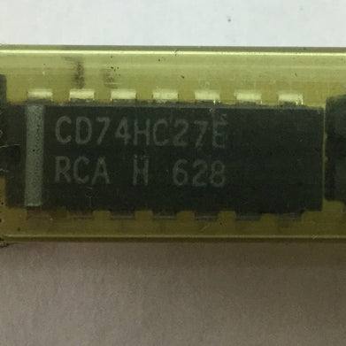 RCA CD74HC27E 14 Pin, NEW (Lot of 4)