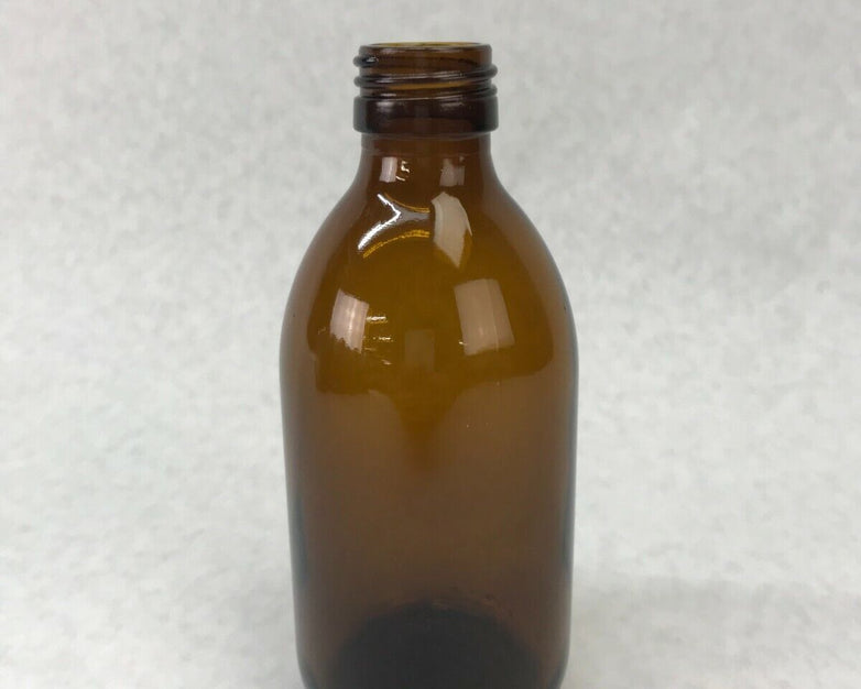 Lot of 60 250ml Brown Glass Bottles Chemistry Science Lab No Caps