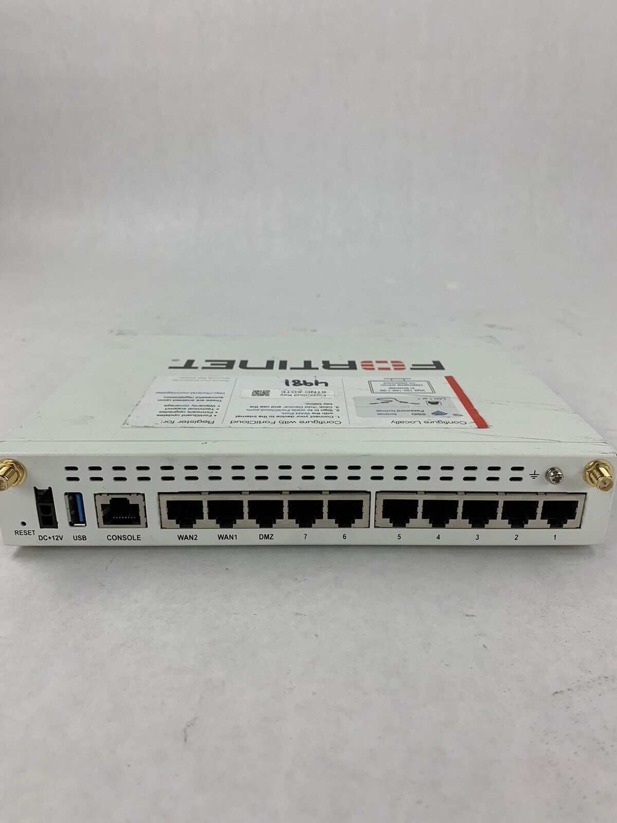 Fortinet FortiWiFi-60E (FWF-60E) Network Security Appliance