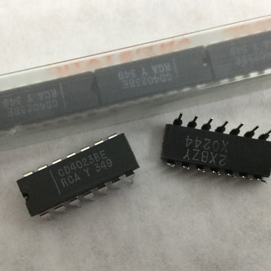 Genuine RCA CD4023BE  Integrated Circuit  14 Pin  Lot of 24