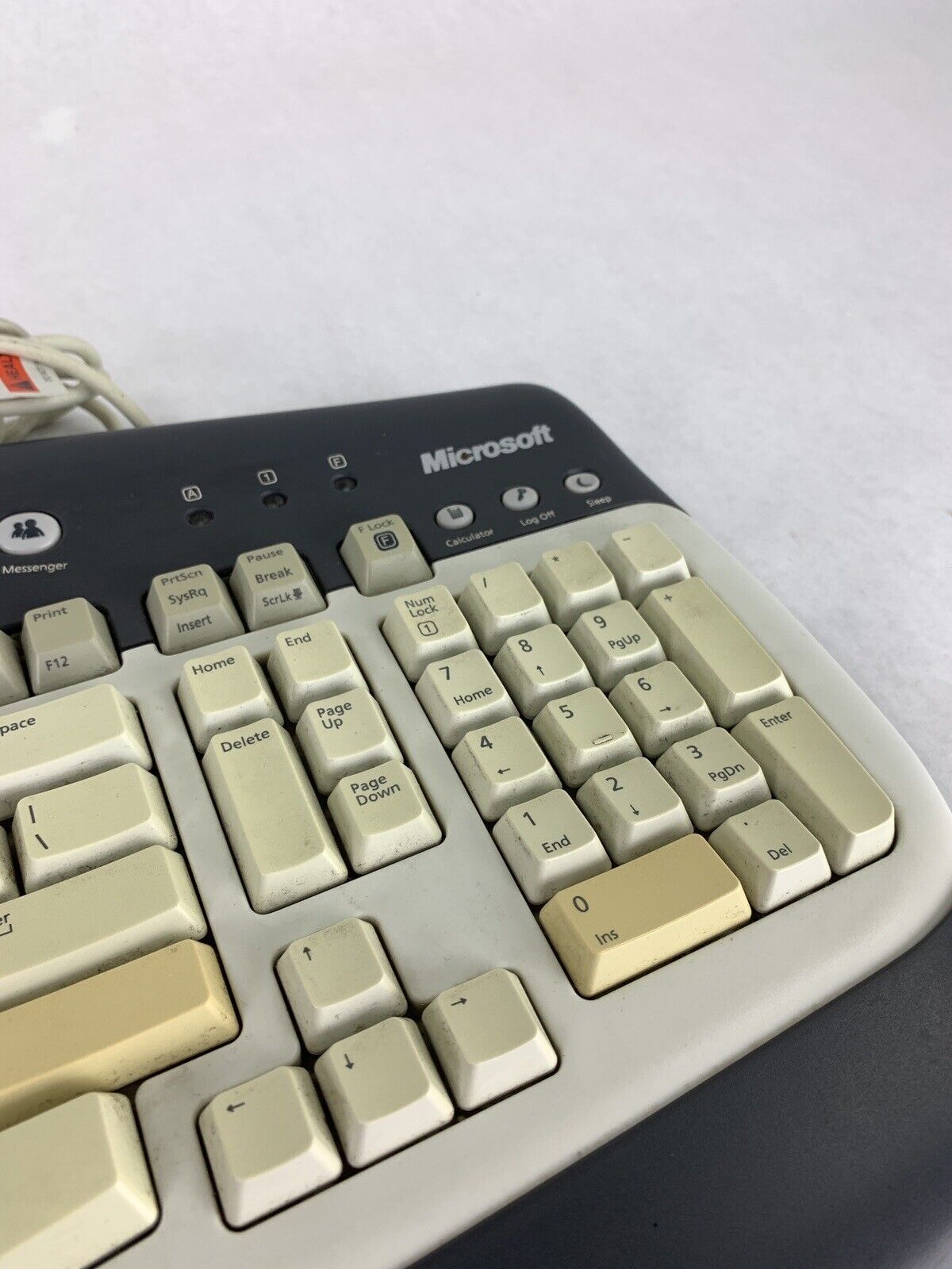 Microsoft KB-0168 Digital Media Wired PC Keyboard 1.0A Ergonomic