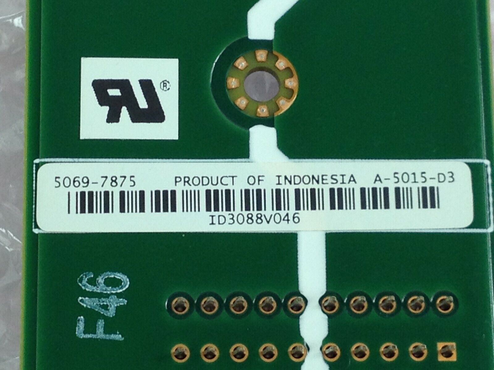 HP 5069-7875 Circuit Board for E5412zl J8698A Switch   ID3   Includes Hardware