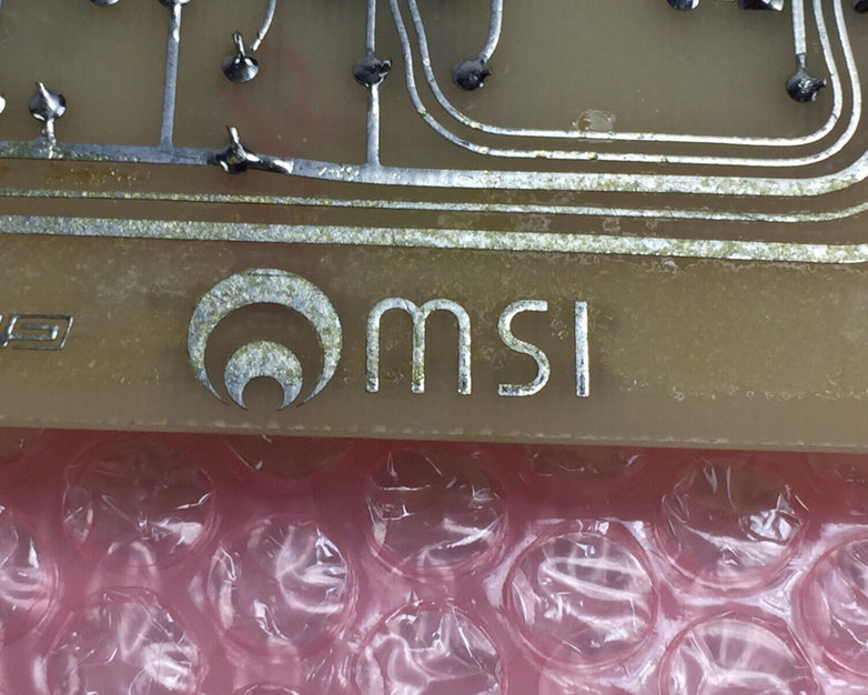 MSI Pipette Logic 07059  Assy No 24861-7  Micromedic Card