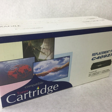 Toner Cartridge Black Compatible w/ C4092X (HP LaserJet 1100/1100A/3200 Series)