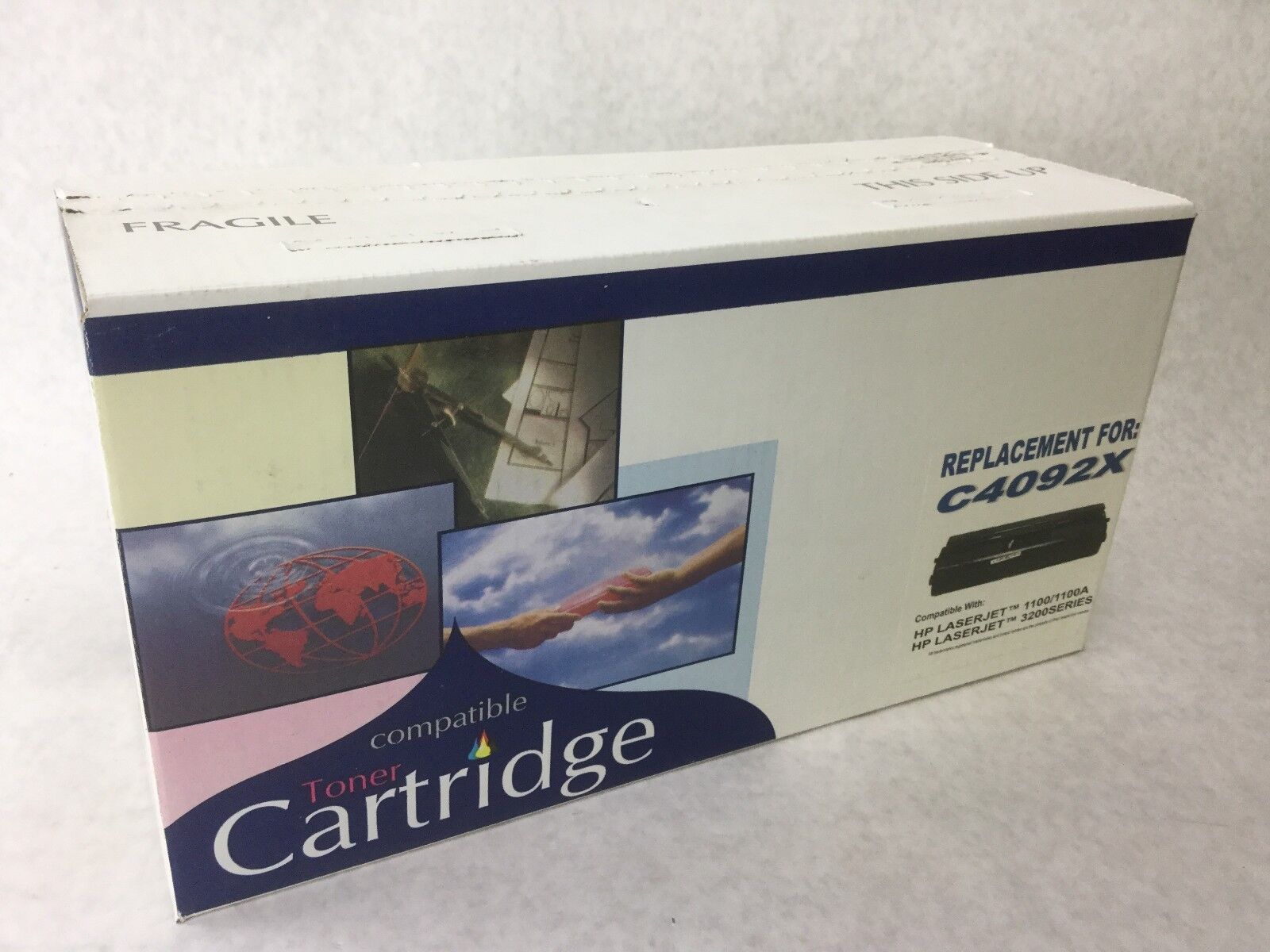 Toner Cartridge Black Compatible w/ C4092X (HP LaserJet 1100/1100A/3200 Series)