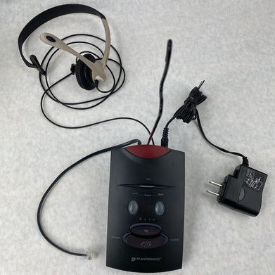Plantronics S11 System Over Head Telephone Headset w/Noise Canceling Microphone