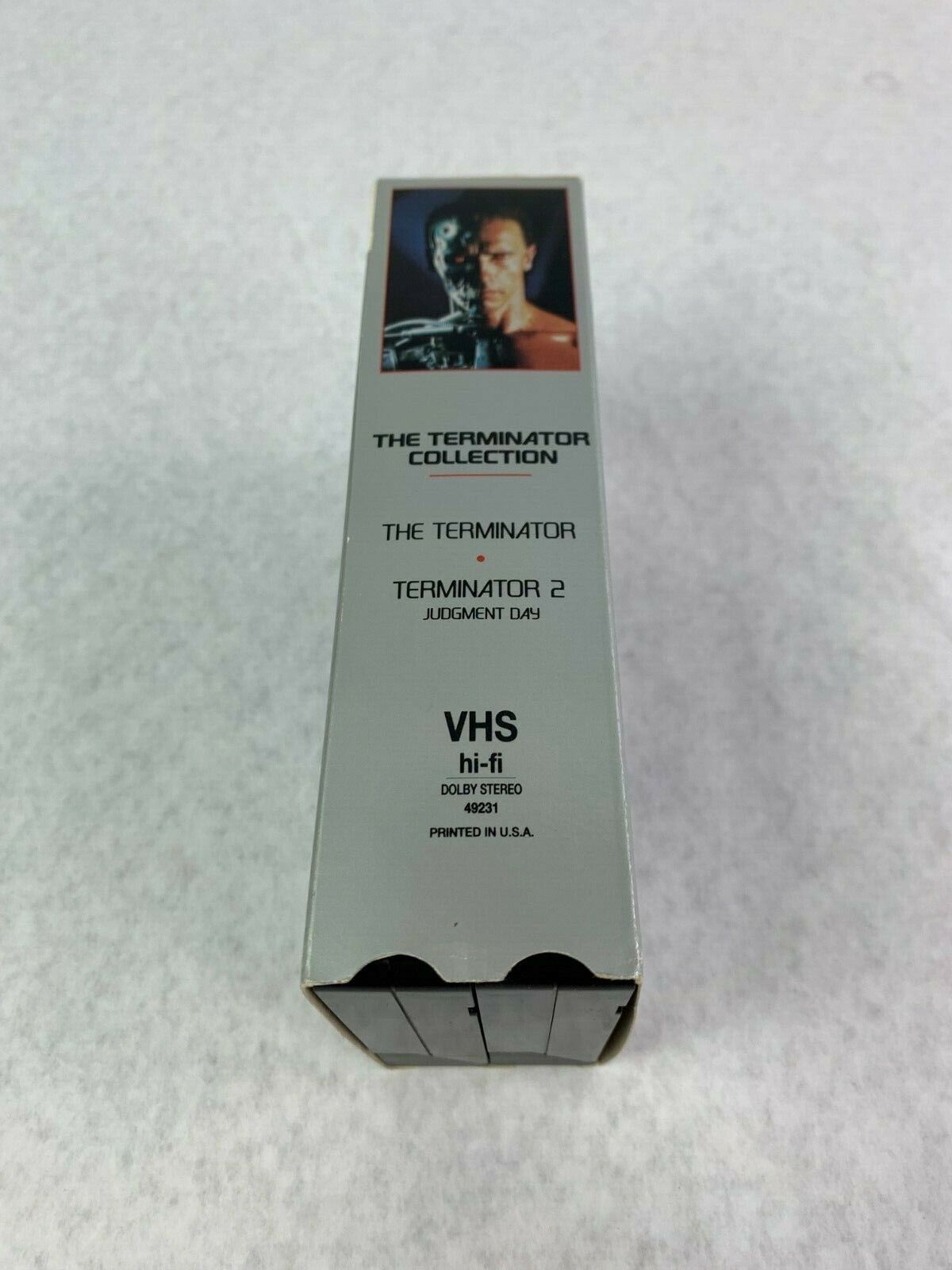 Vintage The Terminator Collection Terminator Terminator 2 Judgement Day VHS Set