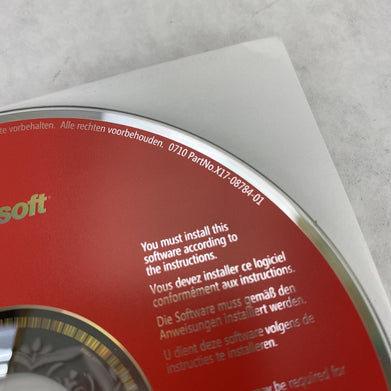 Microsoft IntelliType Pro 8.0 Keyboard Software Disc CD for Mac Red Label 2010