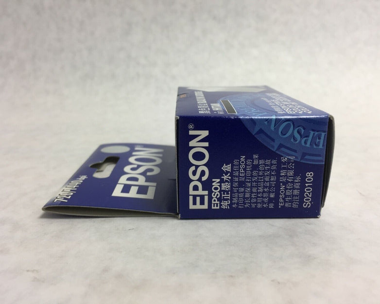 OEM Epson Black Ink Cartridge S020108  NIB