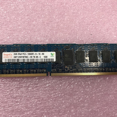 Hynix 8GB Kit 4x2GB 2Rx8 PC3-10600R-9-10-B0 Server Ram HMT125R7BFR8C