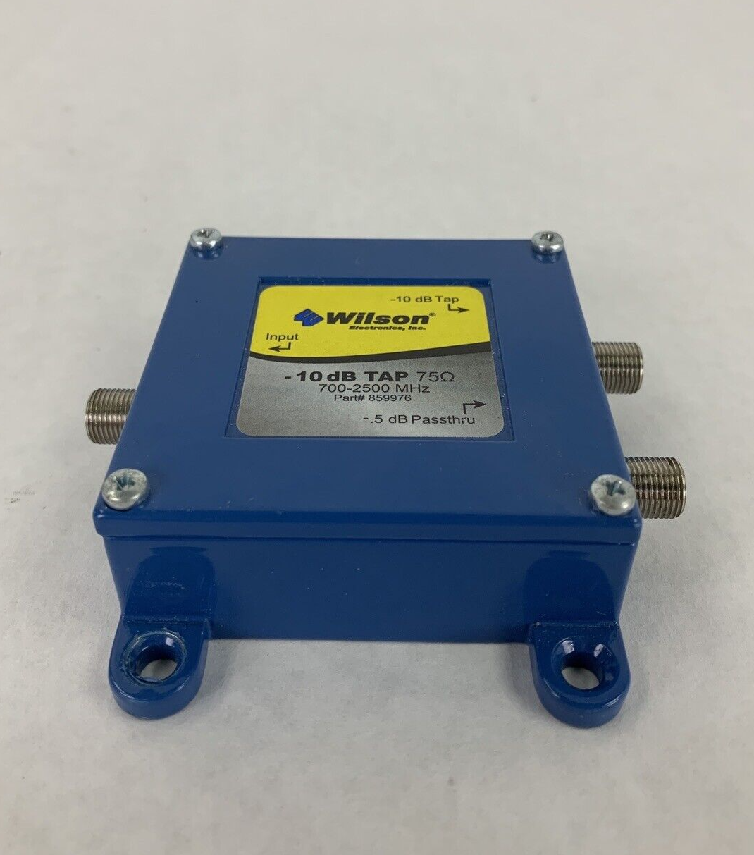 Wilson 75 Ohm -10dB/-0.5dB Tap for 700-2500MHz 859976