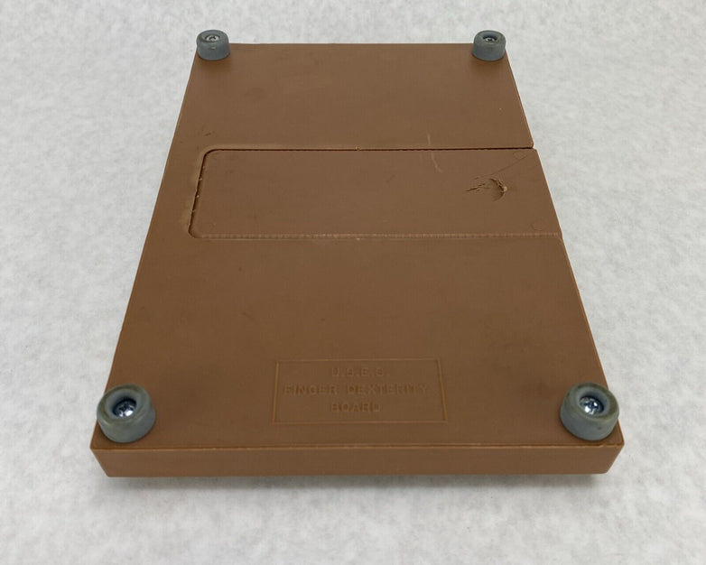 Vintage USES Finger Dexterity Board With Plastic Cover