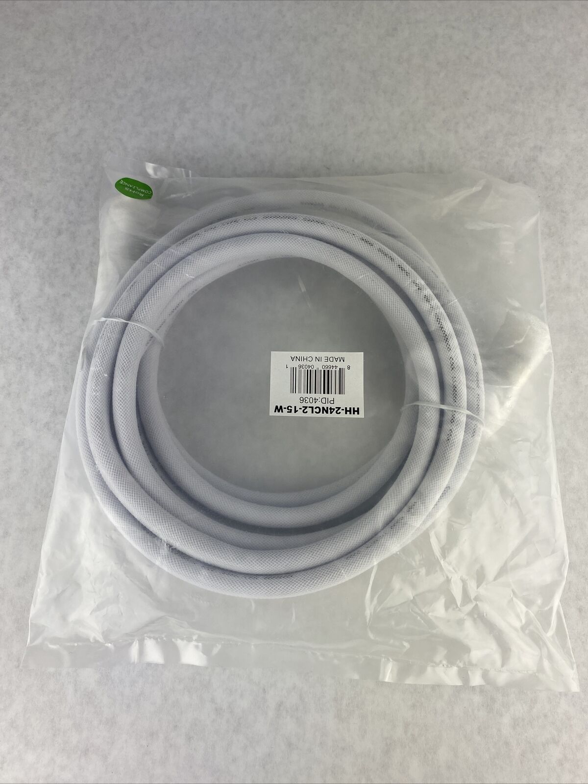 Monoprice HH-24NCL2-15-W  15Ft High Speed HDMI Cable White PID 4036