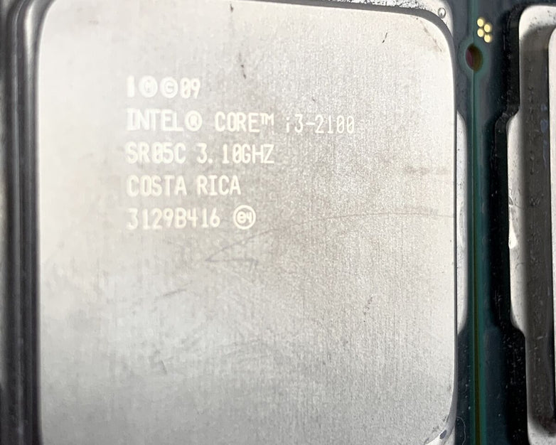 Lot of 2 Intel Core i3-2100 3.1GHz Processor