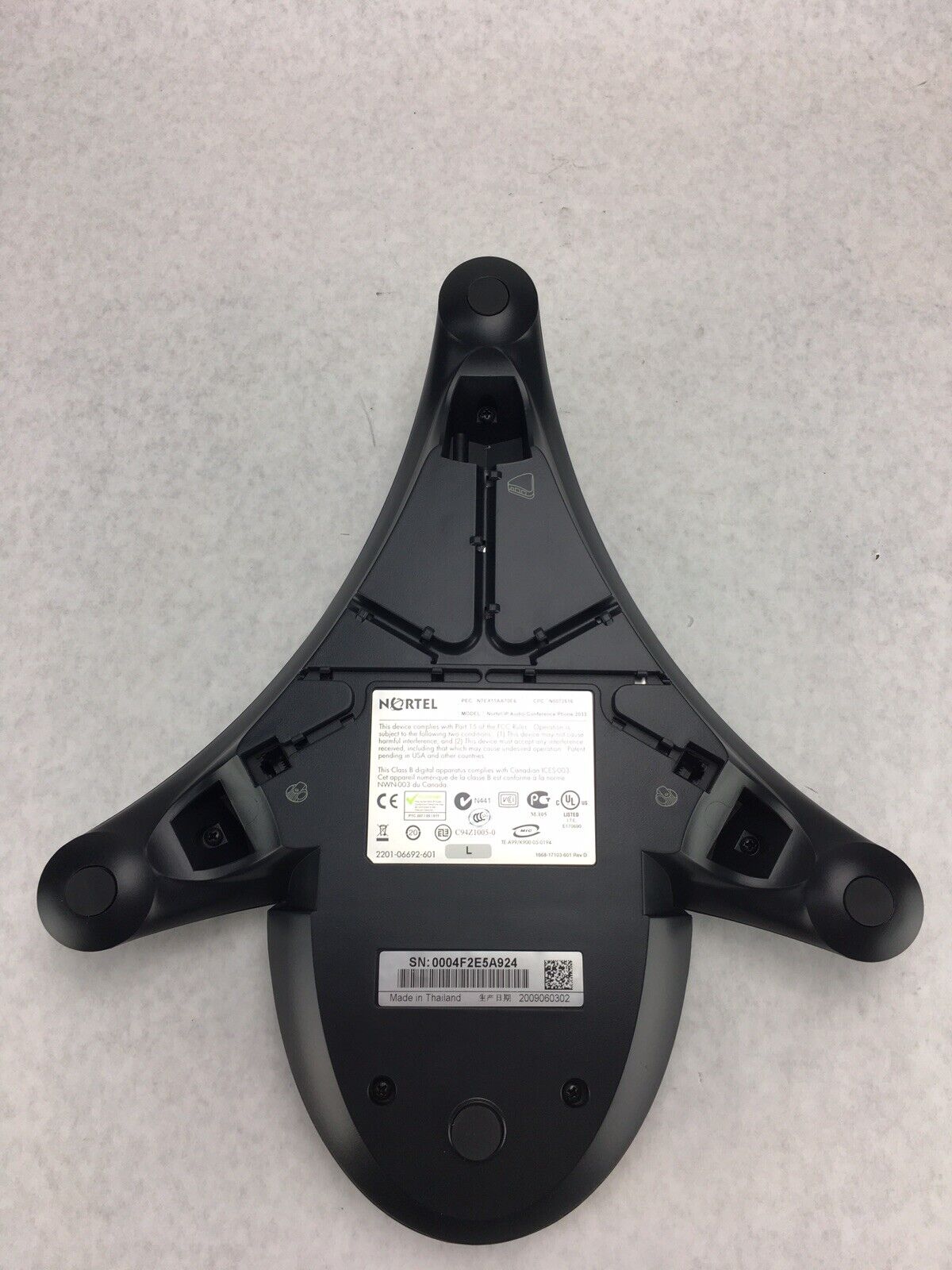 Nortel IP Audio Conference Phone 2033 w/PoE Module NTEX11AA70E6 only