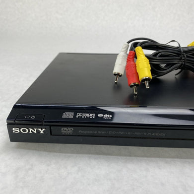 Sony DVP-SR200P DVD CD Player Black Tested NO REMOTE