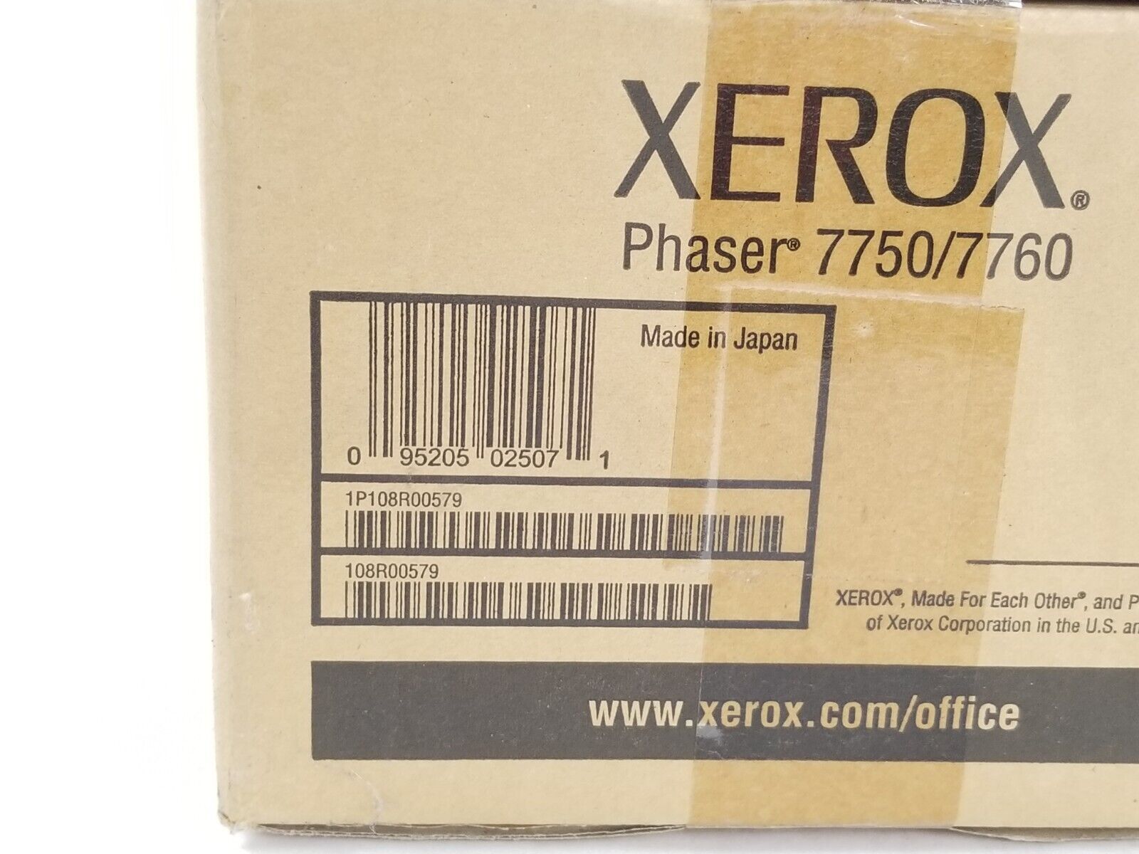 108R00579  Xerox Genuine TRANSFER ROLLER  for Phaser 7750/7760