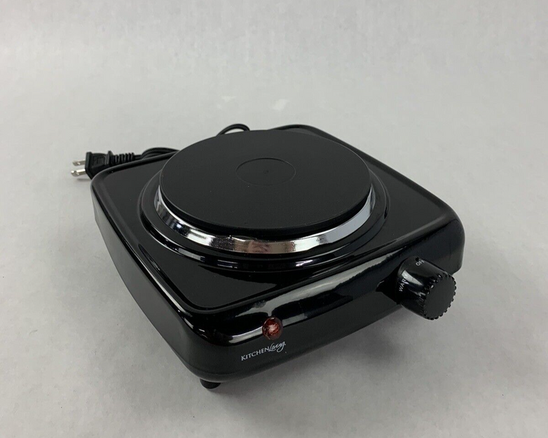 Kitchen Living  ESB-301BF/43555 Countertop Single Cast Iron Burner 1000 Watts