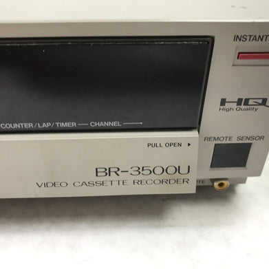 JVC BR-3500U VHS Player/Recorder Video Cassette Recorder (Untested)