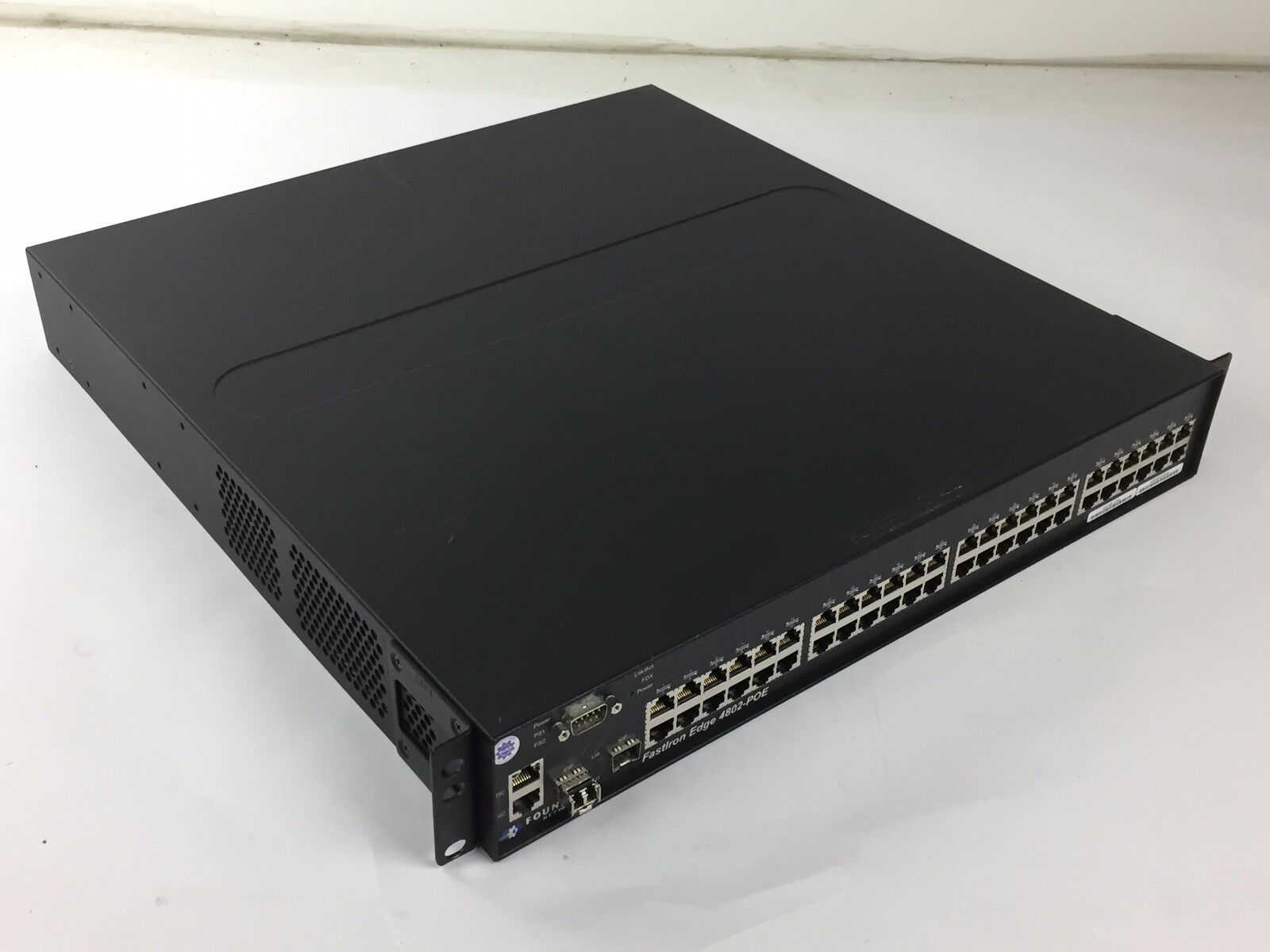 Foundry Networks FastIron Edge 4802-POE 48 Port Managed Network Switch