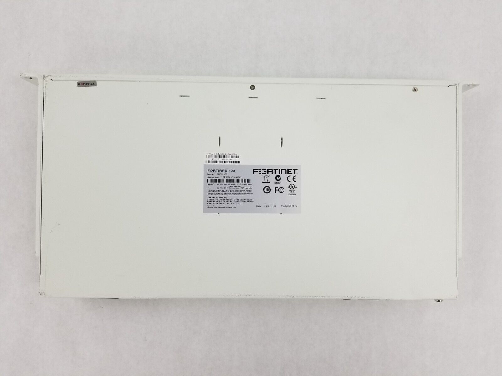 Fortinet FortiRPS 100 FRPS-100 Uninterruptible Power Supply - Tested