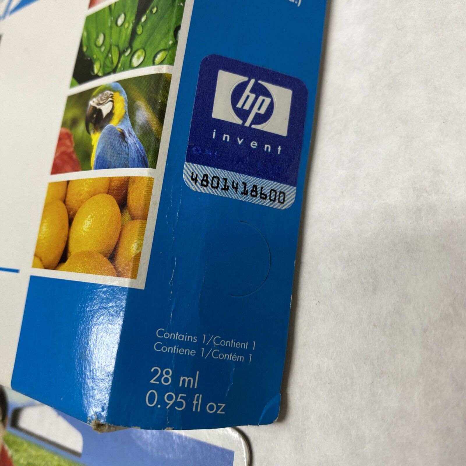 Lot( 2 ) HP 11 Cyan C4836A Ink Cartridge SEALED Expired 2008 + 2010